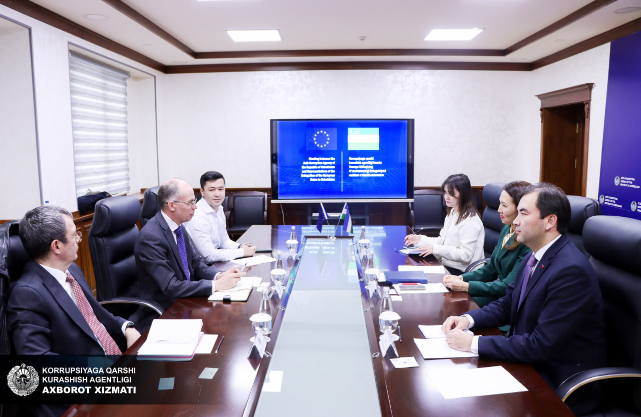 Агентлик ва Европа Иттифоқи вакиллари ўртасида учрашув ташкил этилди