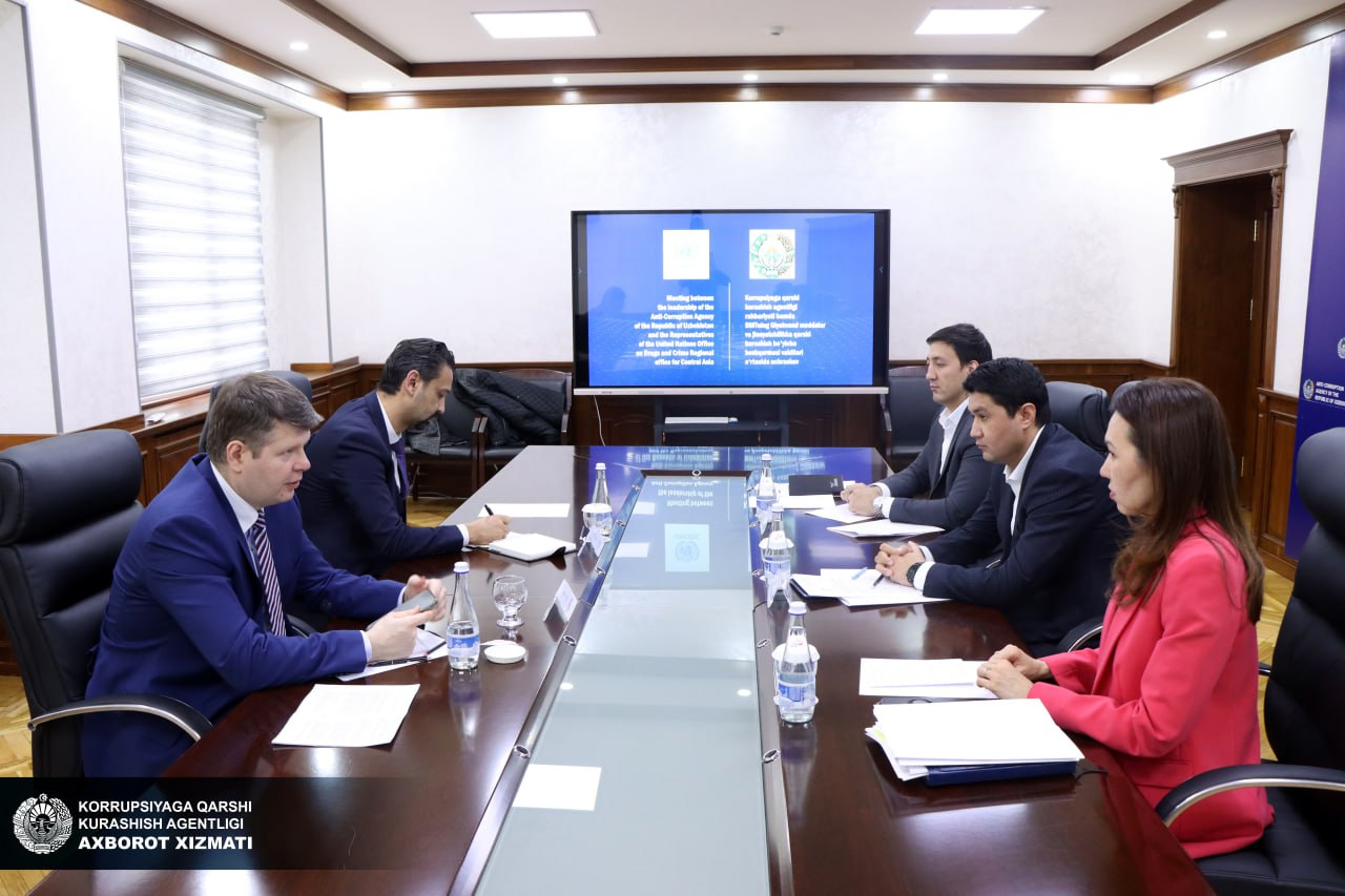 Agentlik va BMT GJB ning hamkorlikda amalga oshiriluvchi asosiy faoliyat yo‘nalishlari belgilab olindi