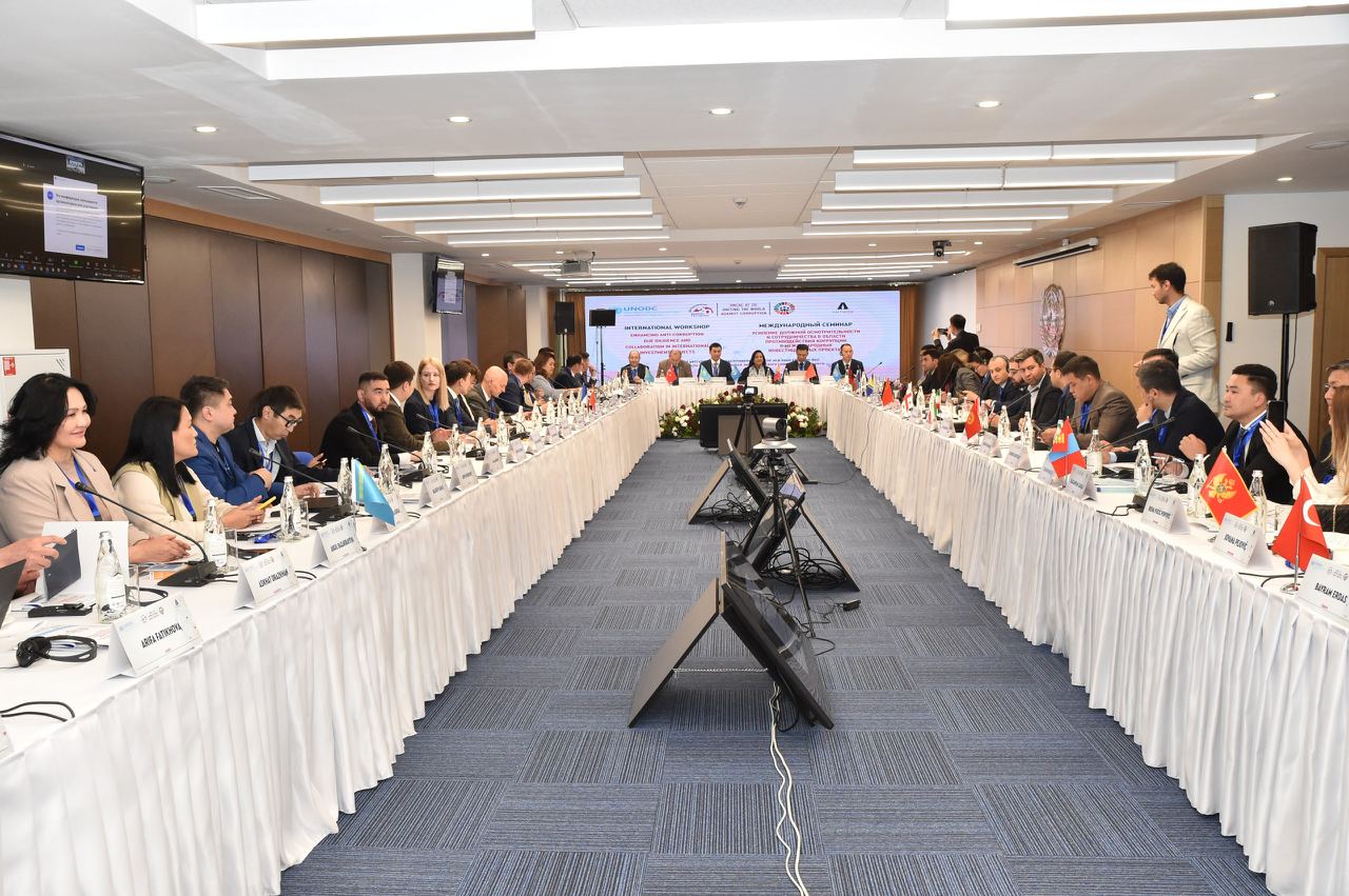 Representatives of the Anti-Corruption Agency Takes Part in International Workshop in Almaty