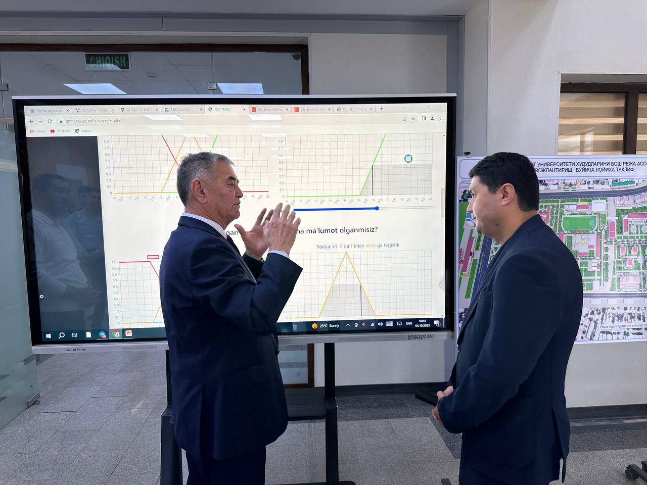 Surxondaryo viloyatida oliy taʼlim va sog‘liqni saqlash tizimlarida "Korrupsiyasiz soha" loyihasining amalga oshirilishi o‘rganildi